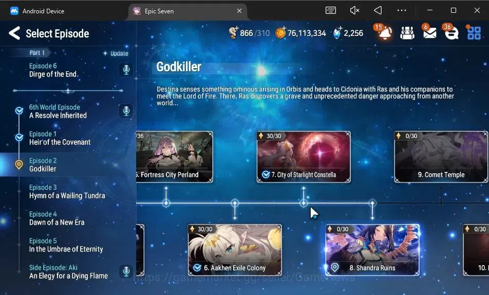 Epic Seven Accounts GLOBAL Unverif|New Era|9 ML(BArunka,Ruele oL,DK Sh image 16