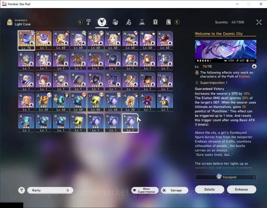 Honkai Star Rail Accounts Asia|TL 52|5 Limited|Silver Wolf 999 E2+Sign,Spark image 6