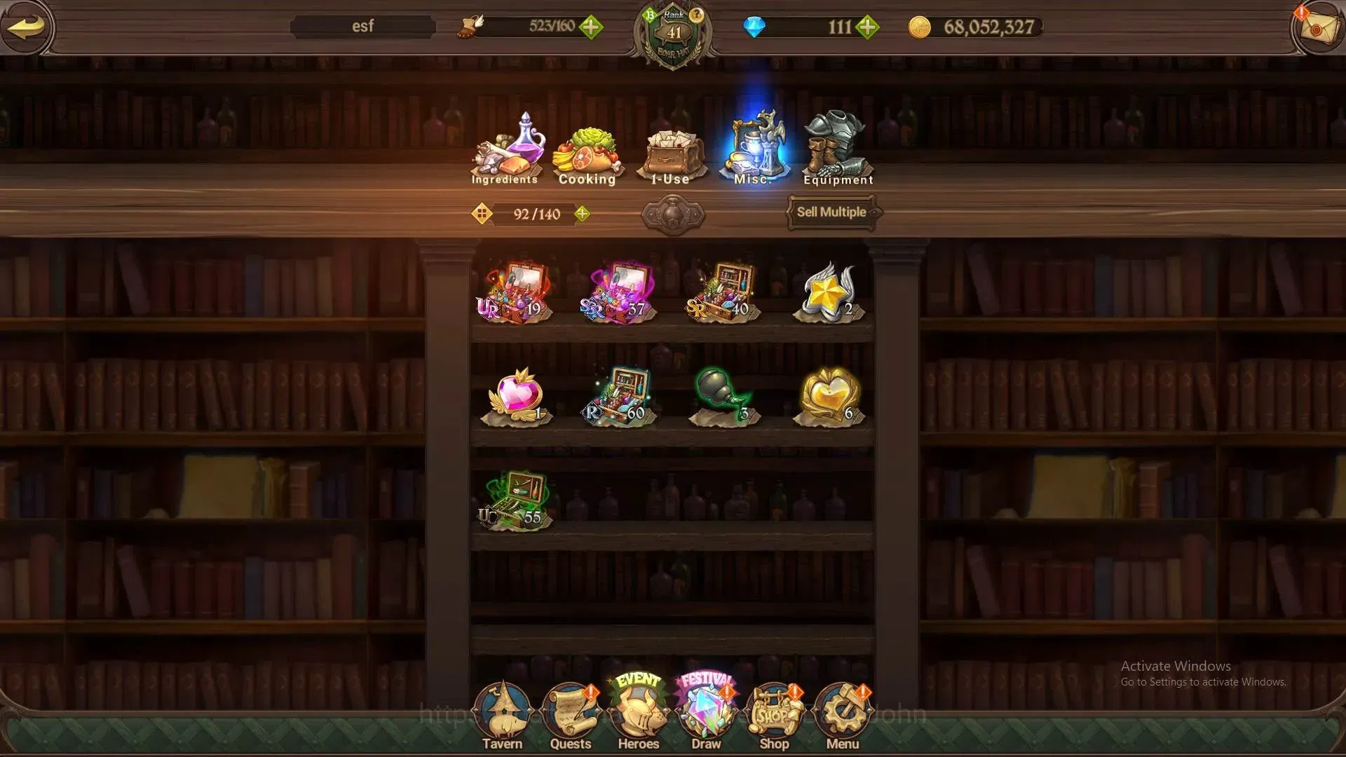 The Seven Deadly Sins: Grand Cross Accounts ASIA | 1.4M CC | 4LR ,6UR+UR Selector ON, DM 110+| image 3