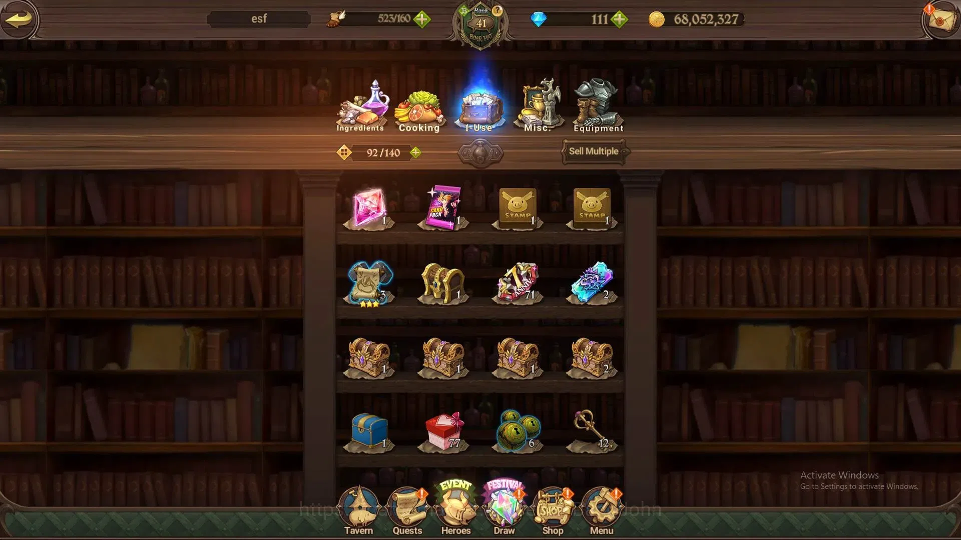 The Seven Deadly Sins: Grand Cross Accounts ASIA | 1.4M CC | 4LR ,6UR+UR Selector ON, DM 110+| image 4