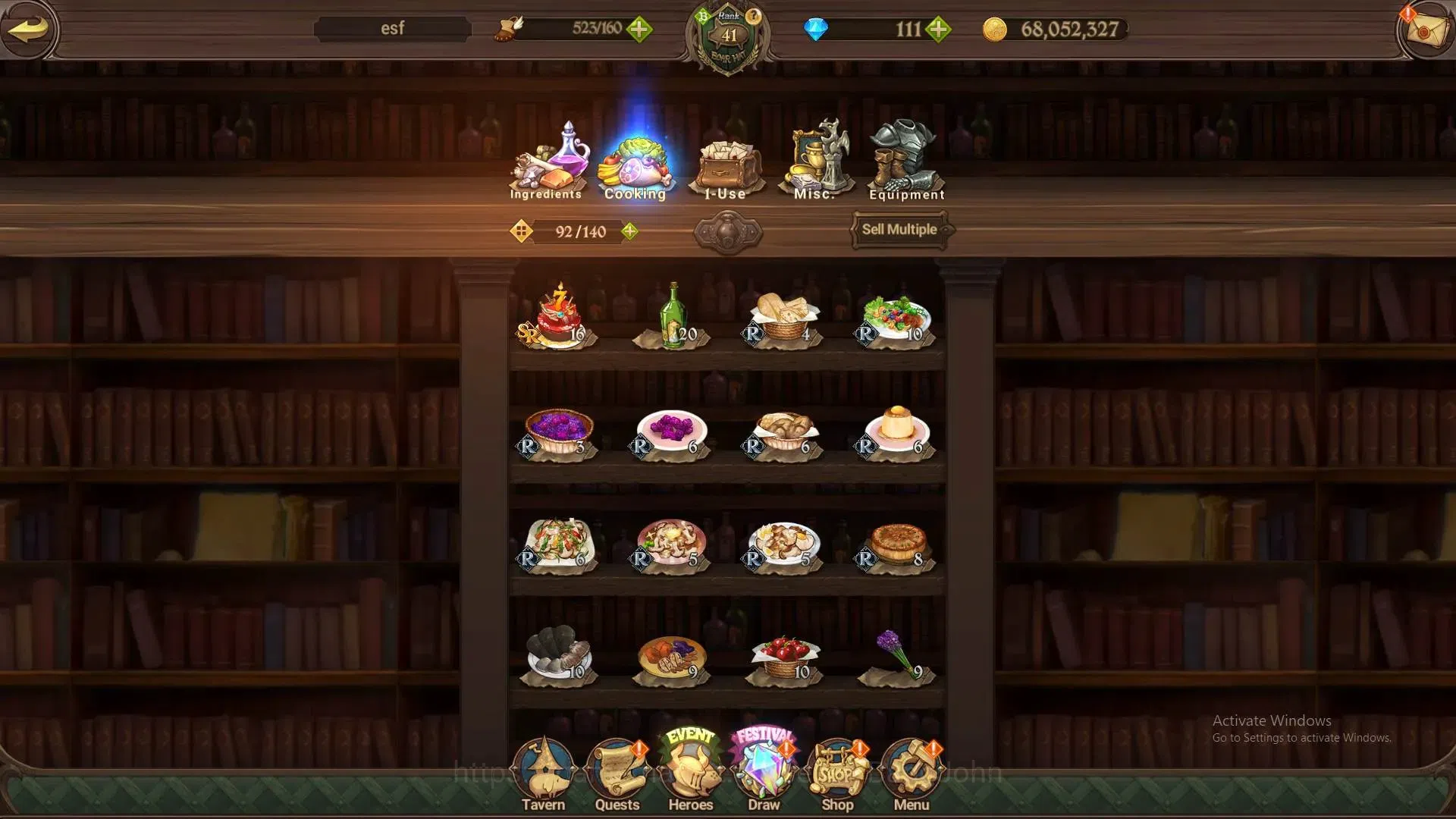 The Seven Deadly Sins: Grand Cross Accounts ASIA | 1.4M CC | 4LR ,6UR+UR Selector ON, DM 110+| image 5