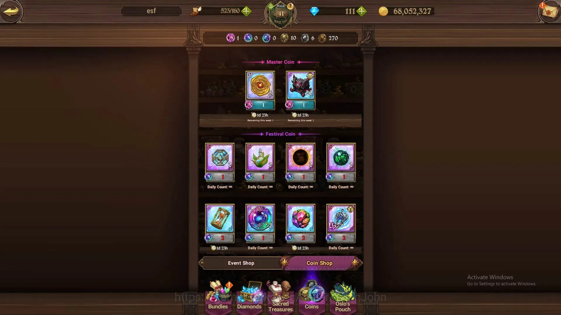 The Seven Deadly Sins: Grand Cross Accounts ASIA | 1.4M CC | 4LR ,6UR+UR Selector ON, DM 110+| image 8