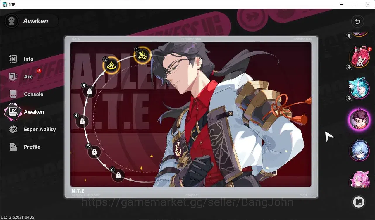 Neverness to Everness Accounts SEA | Starter Lv 3 | 2 SSR (Nanally,Fadia)+ 6 SR + image 12