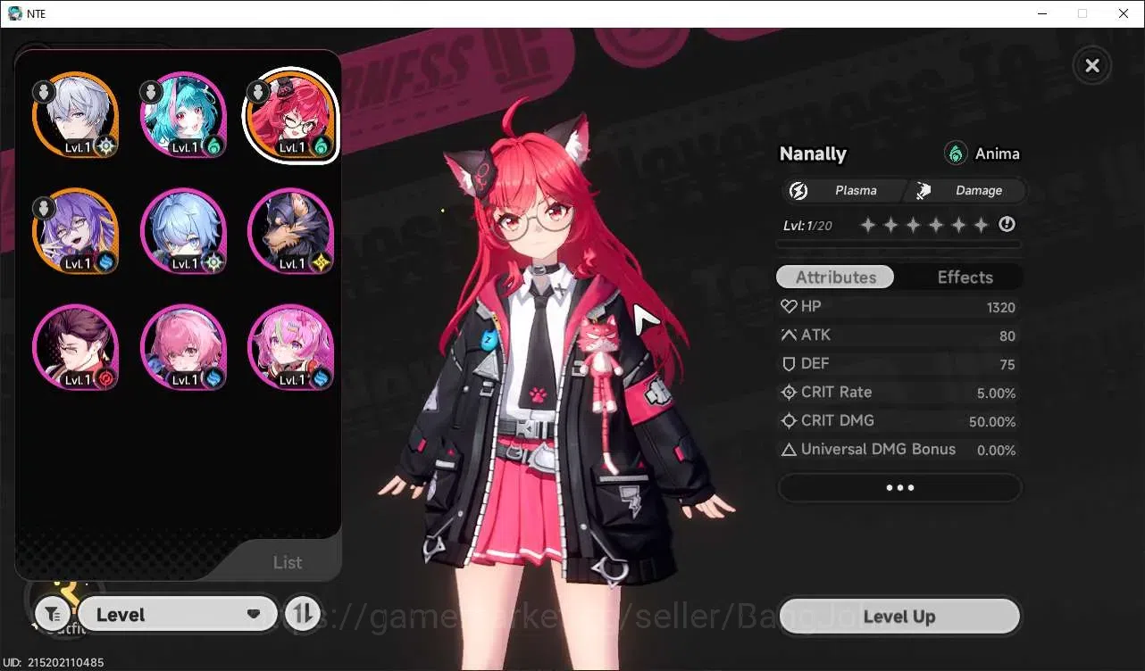 Neverness to Everness Accounts SEA | Starter Lv 3 | 2 SSR (Nanally,Fadia)+ 6 SR + image 8