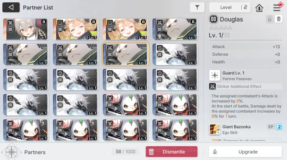 Chaos Zero Nightmare Accounts Global | Lv06 | Fresh Starter SSR Mei Lin + Orlea, image 4