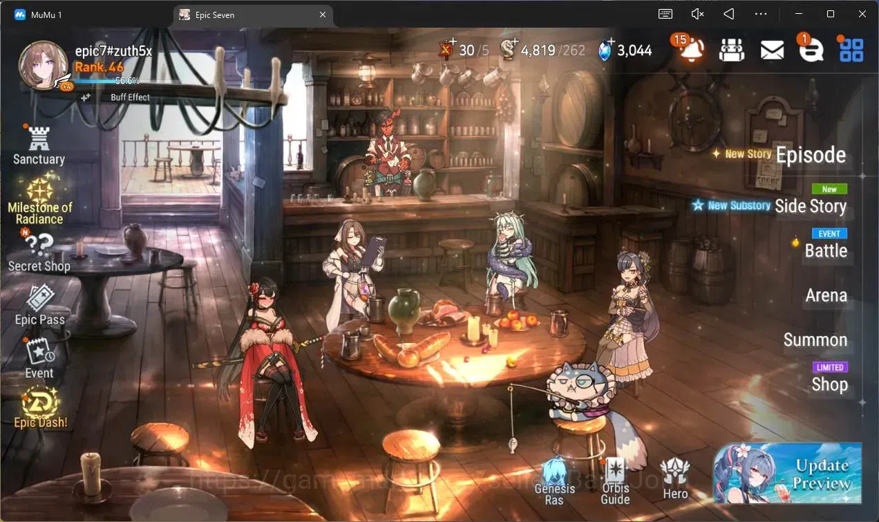 Epic Seven Accounts High-End Global Unverif | 12 ML(NM Luna,SN Yulha,DB Senya,BM Haste,LW Peira,L Cermina, Etc)|PoH ON|SS 1