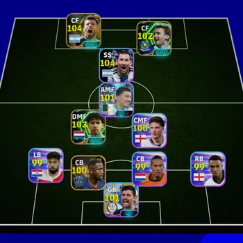 eFootball Accounts Legends & Iconic Players Efootball Collective Strength 3142 | Shevchenko 102 • AGUERO 104 • MESSI • OTHER
