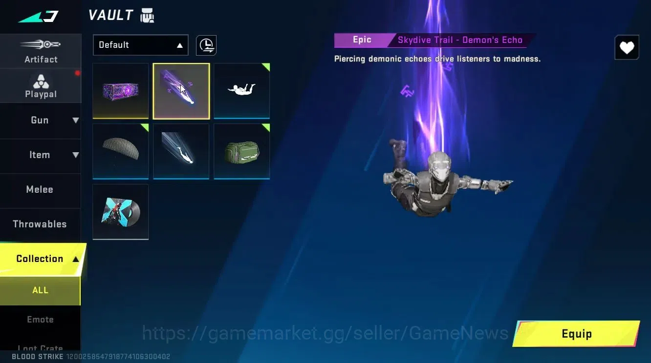 Blood Strike Accounts ASIA | ULTRA [KRAKEN-Purple Lightning] | Legendary image 10