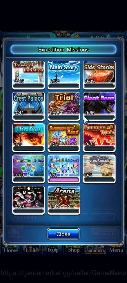 Grand Summoners Accounts Global|Rank 13||9 Ascend+3 TW|[Sayaka Miki,Sanagey image 6