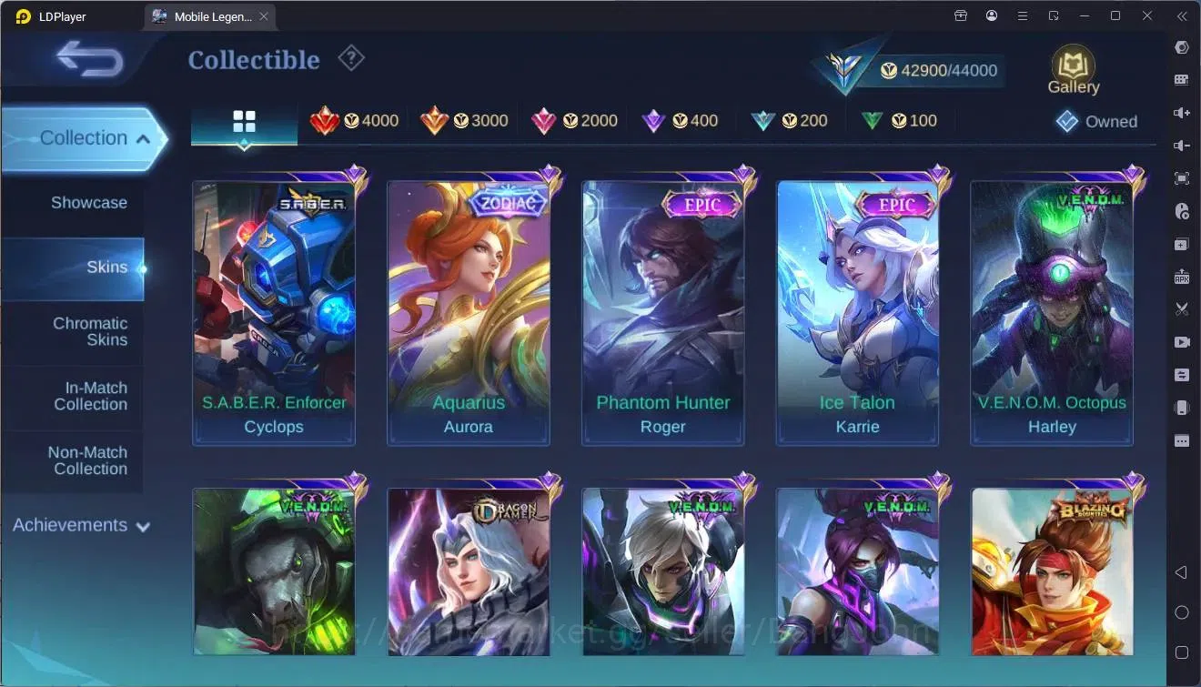 Mobile Legends: Bang Bang Accounts Global |Hero 96|Skin 161|Expert|Prime Claude|CC Na image 11