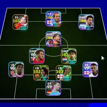 eFootball Accounts Legends & Iconic Players Android|Epic Wayne Rooney,Carles Puyol,Frank Rijkaard,Rio Ferdinand|Show Time