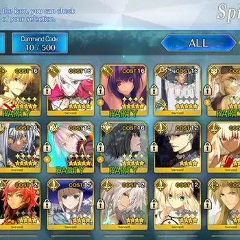 Fate-Grand Order Accounts NA Lv 133|11 SSR|R + O|Morgan Np3,(Gilga,Karna,Scatach) Np2,Koyan Light,Oberon Etc|CE Black