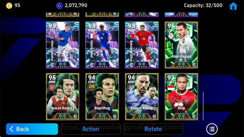 eFootball Accounts Mobile|PW 3206|Zlatan Ibrahimovic Epic,Oliver Kahn image 6