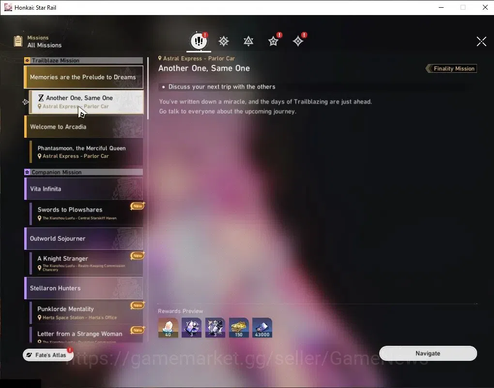 Honkai Star Rail Accounts Asia|TL 70|2,2k SJ+Selector B5|Saber Prem Team|15  image 12