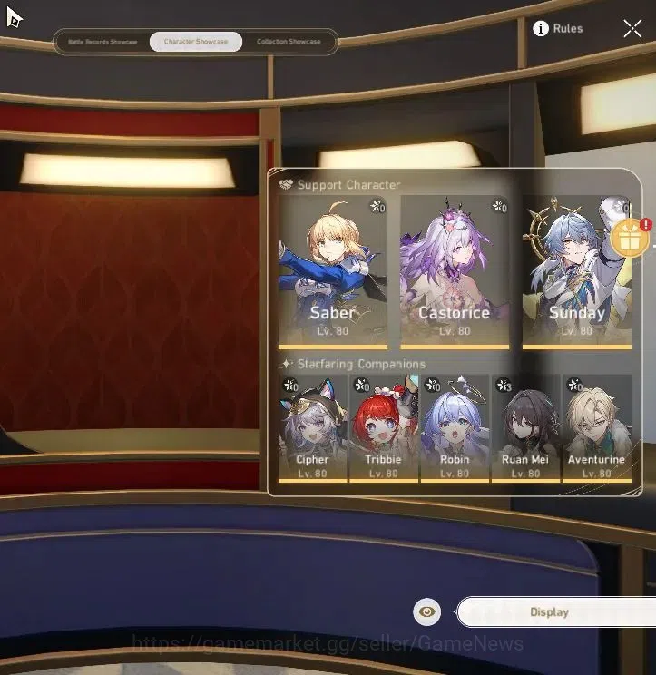 Honkai Star Rail Accounts Asia|TL 70|2,2k SJ+Selector B5|Saber Prem Team|15  image 2