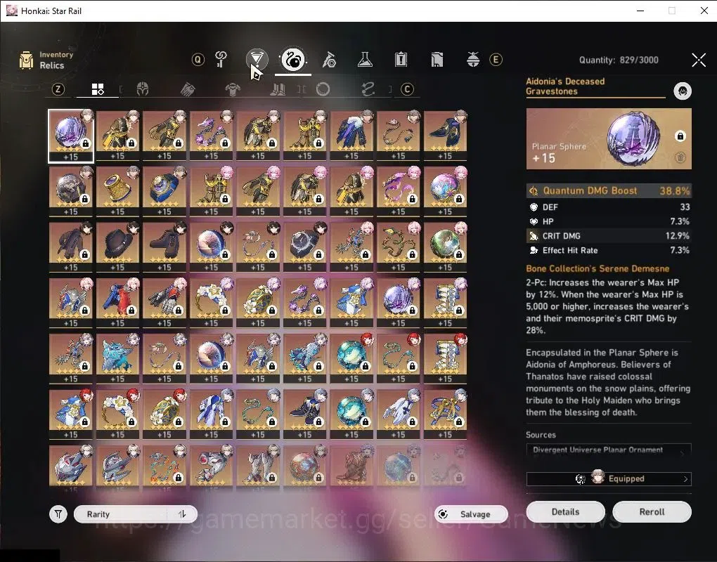 Honkai Star Rail Accounts Asia|TL 70|2,2k SJ+Selector B5|Saber Prem Team|15  image 8