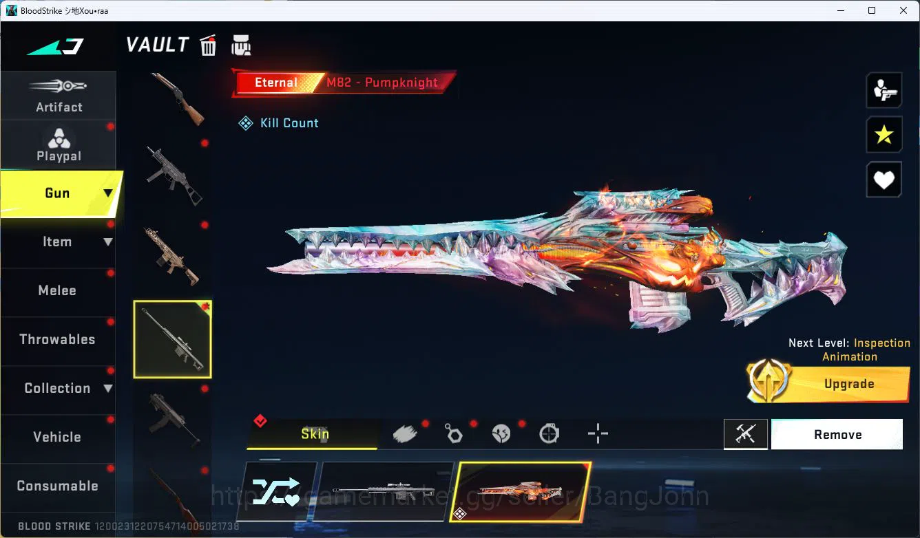 Blood Strike Accounts ASIA|ETERNAL=M82(LVL2)|COLLAB=KAR98K|LIMITED=MP7,R image 10
