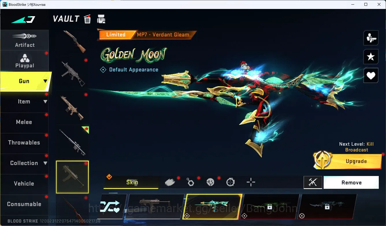 Blood Strike Accounts ASIA|ETERNAL=M82(LVL2)|COLLAB=KAR98K|LIMITED=MP7,R image 9