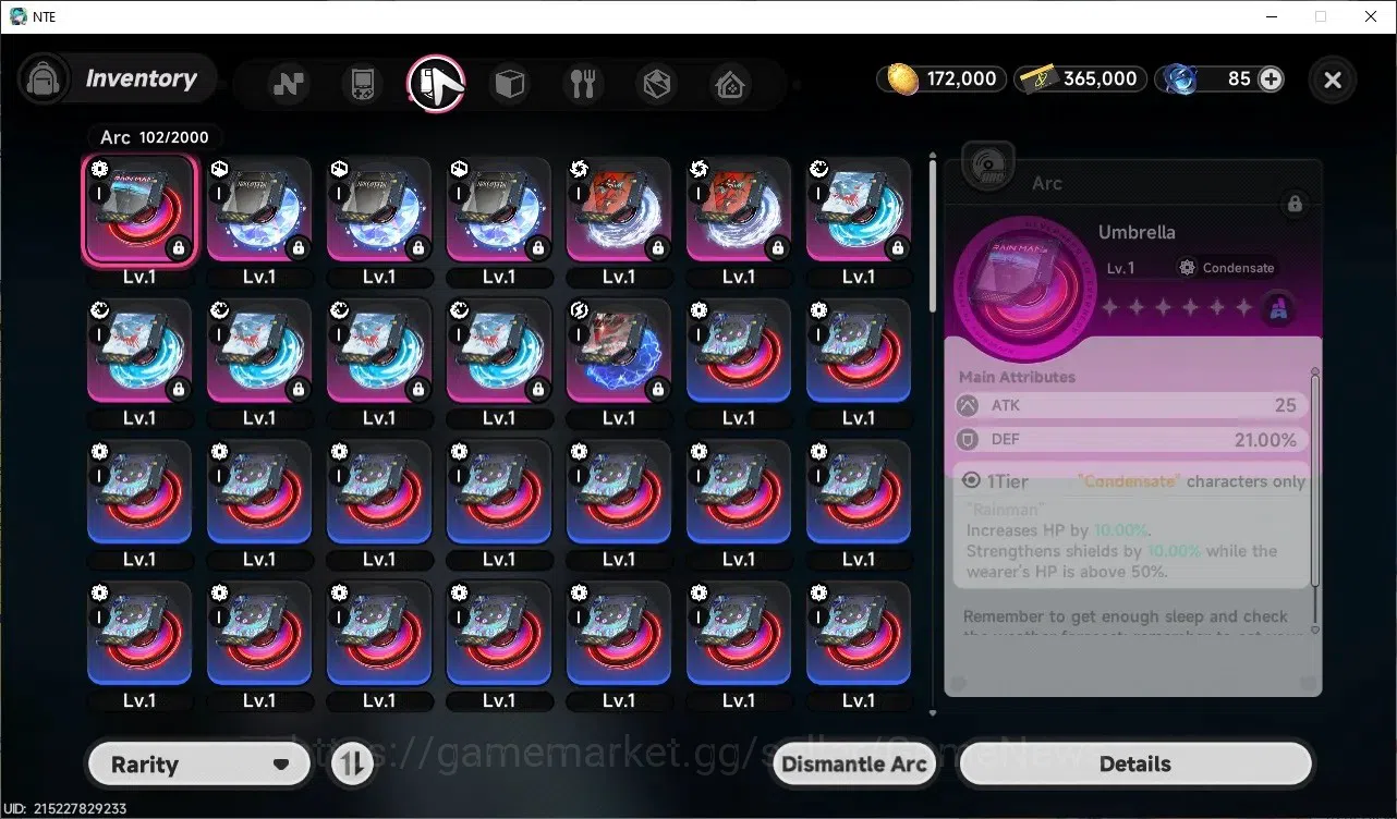 Neverness to Everness Accounts GLOBAL NA|HL 3|1 SSR| Limited Hotori |2 SSR Selector On|6 SR|Female MC|Log Email|NTE1266 6