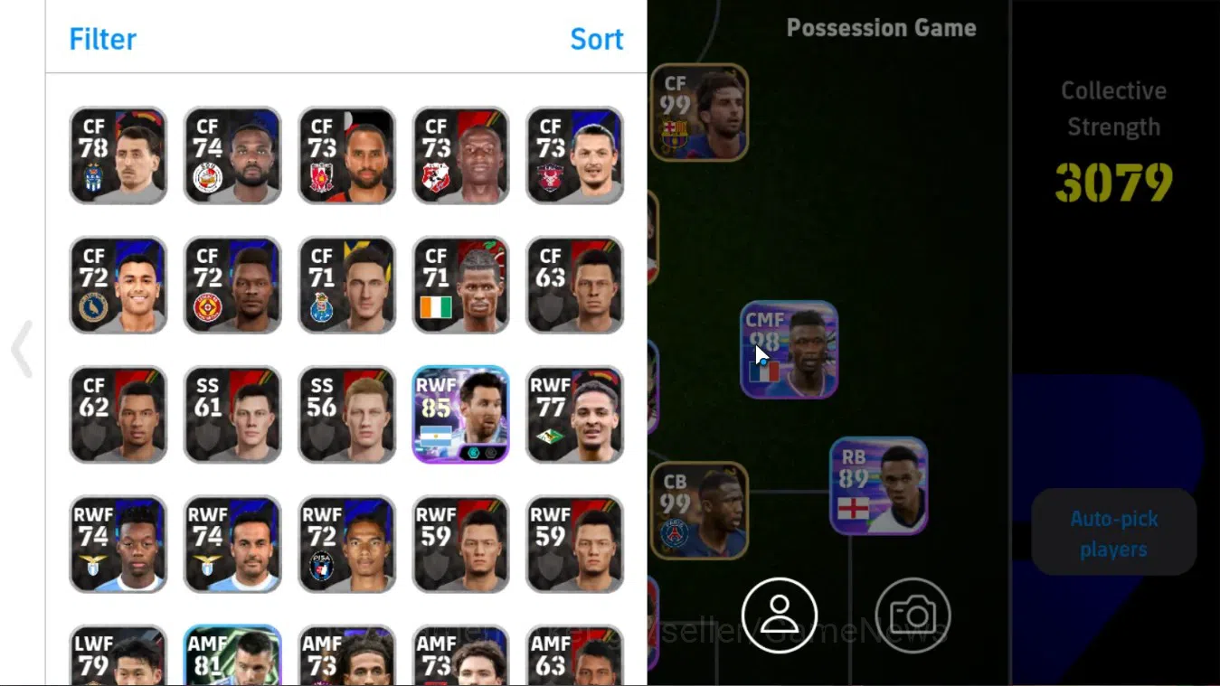 eFootball Accounts Android|Epic Shinji Kagawa,Gianluca Zambrotta,Andr image 2