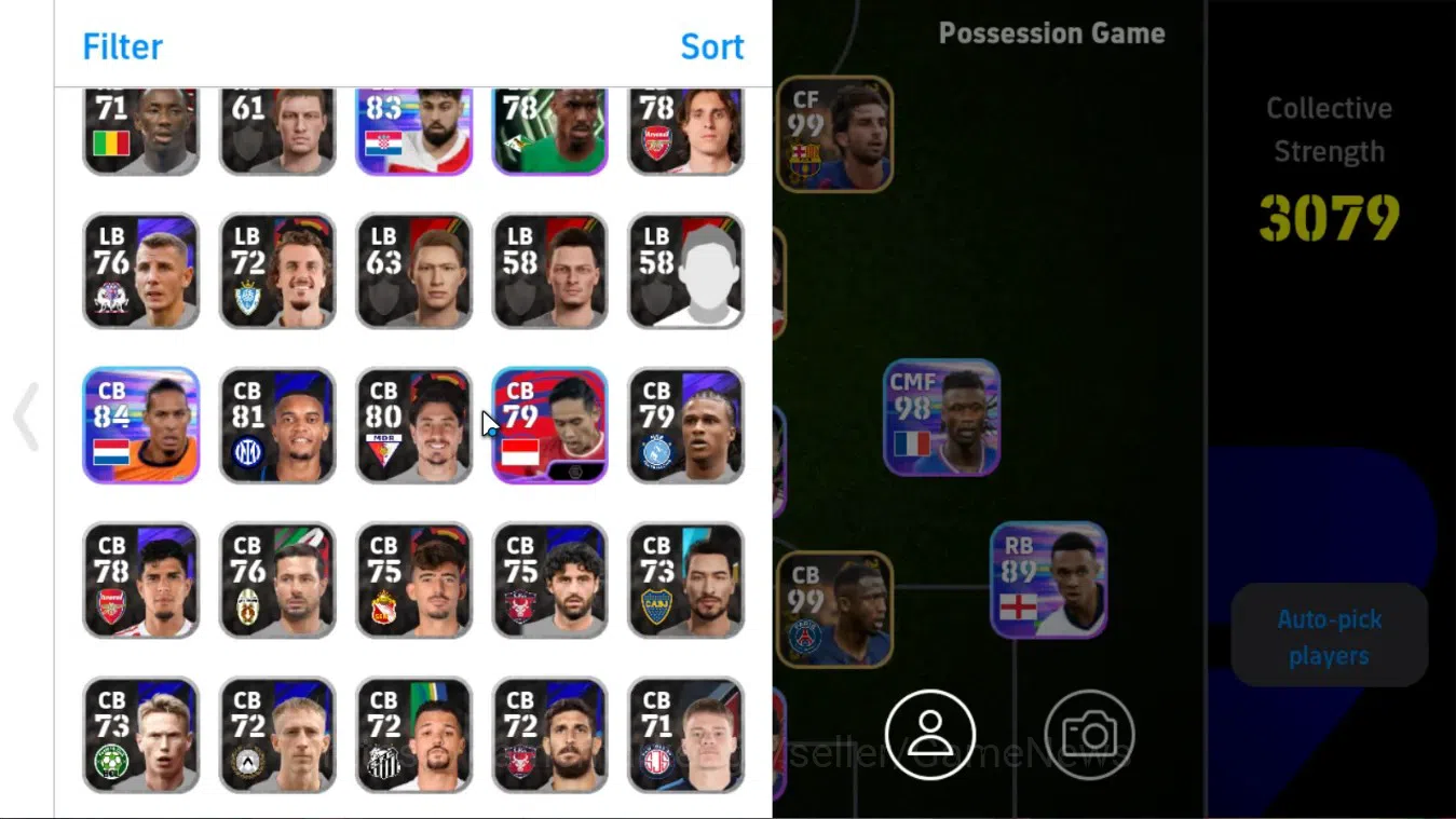 eFootball Accounts Android|Epic Shinji Kagawa,Gianluca Zambrotta,Andr image 4