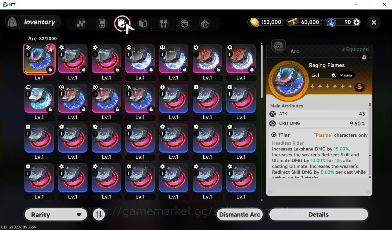 Neverness to Everness Accounts GLOBAL EU|HL 3| 1 SSR Limited Nanally |5 SR|1 S Ar image 7