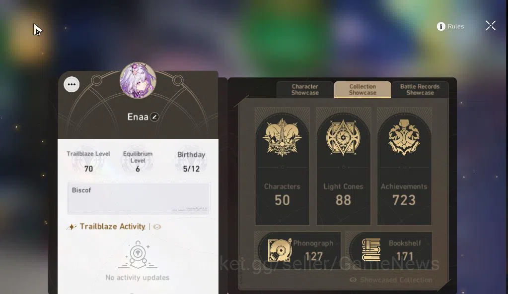 Honkai Star Rail Accounts Asia|TL 70|2,7K SJ|21 Limited|Robin+Sign,Castorice image 12