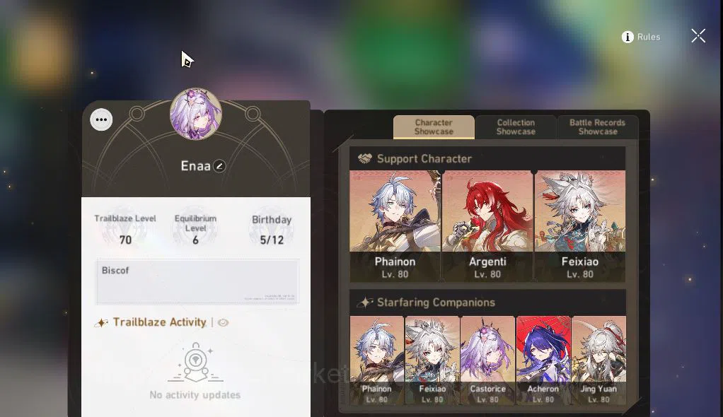 Honkai Star Rail Accounts Asia|TL 70|2,7K SJ|21 Limited|Robin+Sign,Castorice image 13