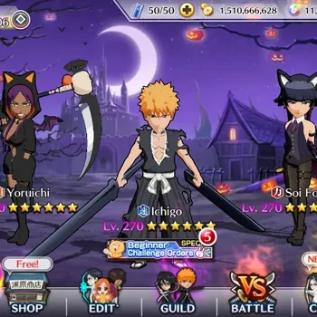 Bleach: Brave Souls Accounts High-End Global | 1.48M BP+11K Orb|14 MT|7K BS AccTicket|1197 Chars|Ichigo TYBW:Revined