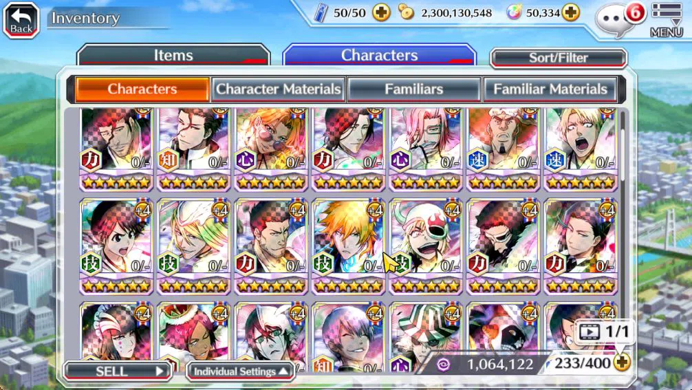 Bleach: Brave Souls Accounts [GLOBAL]50K Orb|10th Anniv(Rukia,Ichigo),Valentine image 8