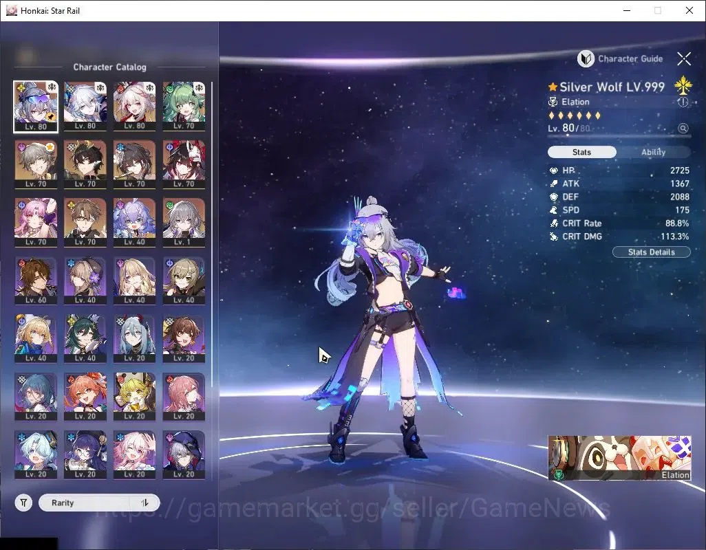Honkai Star Rail Accounts Asia|TL 63|Hypercarry Team|8 Limited|Yao Guang+Sig image 4