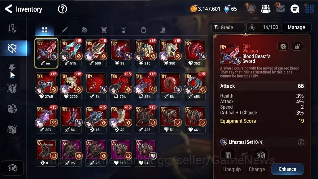 Epic Seven Accounts GLOBAL Unverif|New Era|2 ML (Rhinna&Luciella,Harse image 16