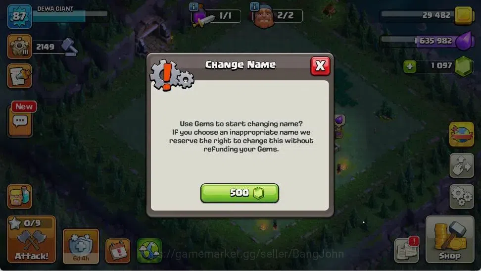 Clash of Clans Accounts Global |TH 11-BH 8|LVL 87|BK 42,AQ 43,MP 29,GW 20, image 16