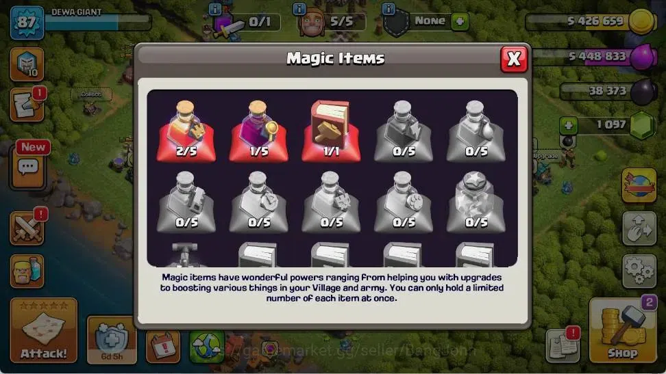 Clash of Clans Accounts Global |TH 11-BH 8|LVL 87|BK 42,AQ 43,MP 29,GW 20, image 3