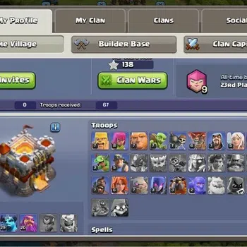 Clash of Clans High-End Global |TH 11-BH 8|LVL 87|BK 42,AQ 43,MP 29,GW 20, image 1