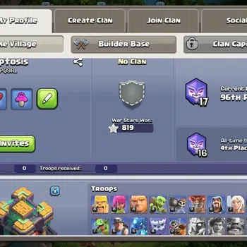 Clash of Clans High-End Global | TH14-BH9|LVL 124|Witch17 League|HH8|BK78, image 1