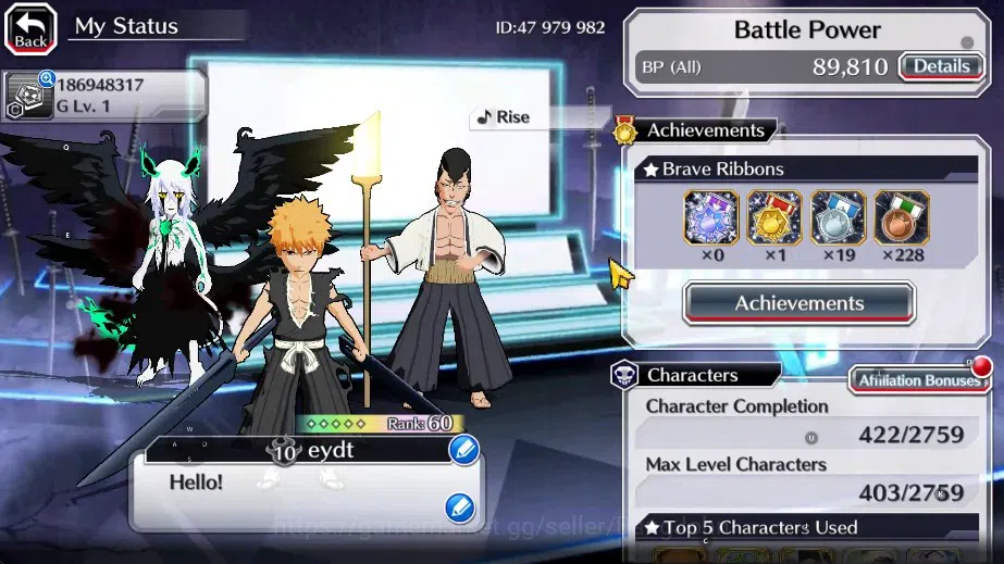 Bleach: Brave Souls Accounts GLOBAL]20k Orb+Fresh All Story| TenjiroTYWB24,Mash image 15