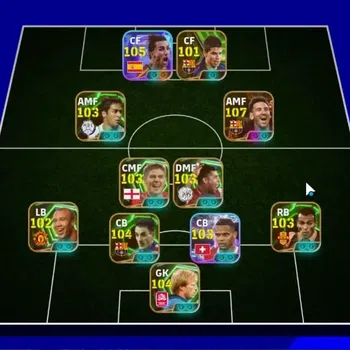 eFootball Accounts Legends & Iconic Players Android|Big Time Lionel Messi|17 Show Time Ferran Torres,Manuel Akanji|19 Epic