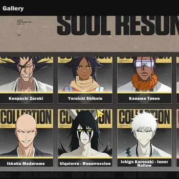 BLEACH: Soul Resonance Accounts NUVERSE SEA|Lvl 61|9 SSR|8 Sign|(IchigoIH,KenpachiB2,KisukeB1)+CoreStamp (Ulquiorra