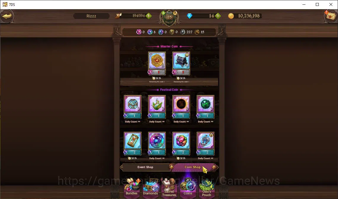 The Seven Deadly Sins: Grand Cross Accounts Asia|4,2M CC|53 Ls|3 LR+9 UR+Collab Solev|Helbram2 image 13