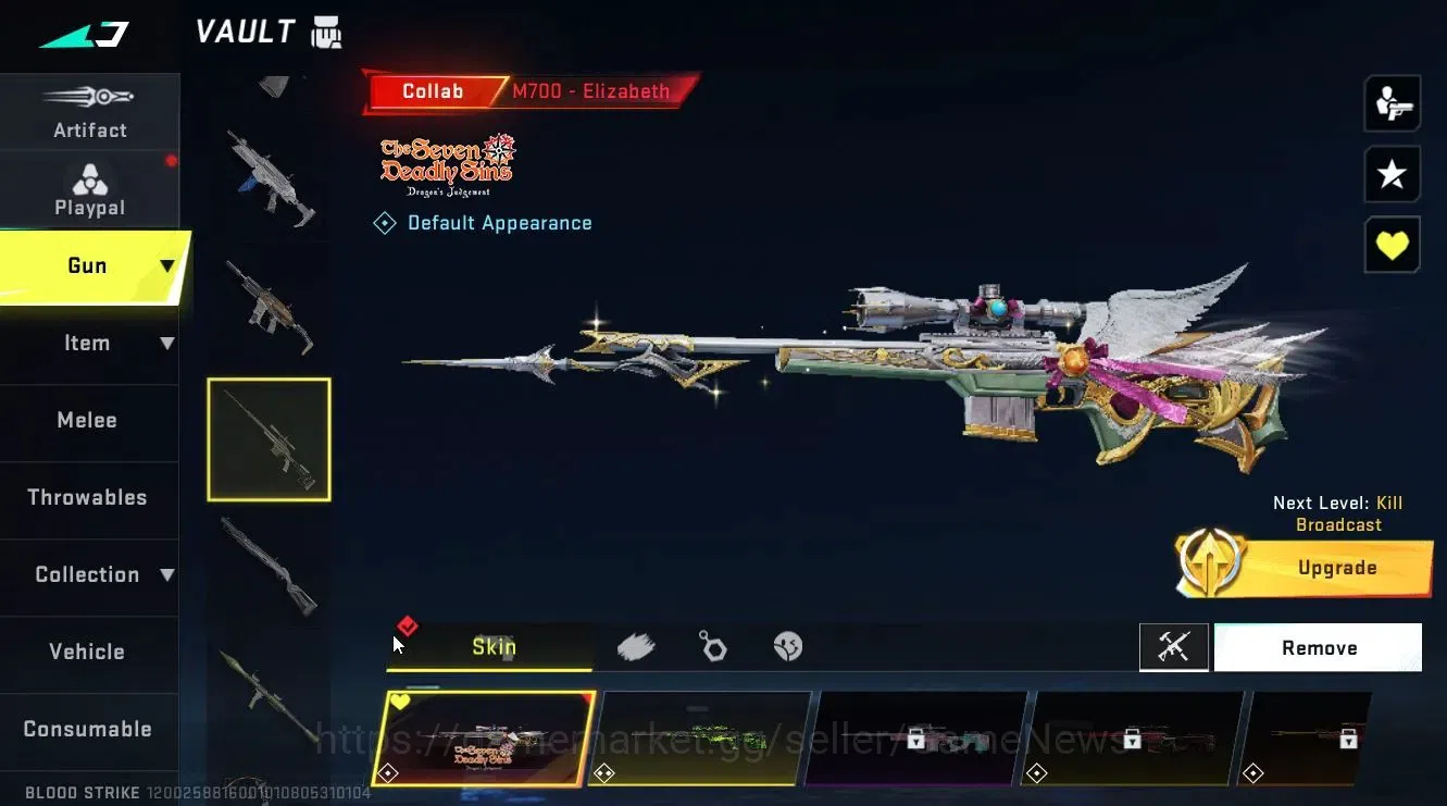 Blood Strike Accounts ASIA|2 ETERNAL Guns[DEagle-Scorpius,AUG-Empyrean L image 14