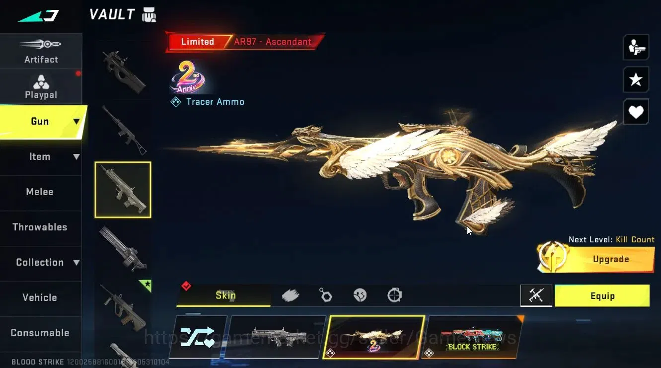 Blood Strike Accounts ASIA|2 ETERNAL Guns[DEagle-Scorpius,AUG-Empyrean L image 15