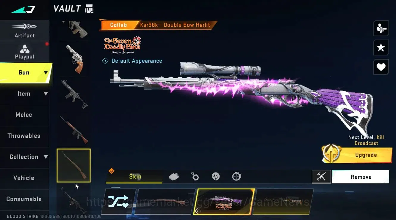 Blood Strike Accounts ASIA|2 ETERNAL Guns[DEagle-Scorpius,AUG-Empyrean L image 18