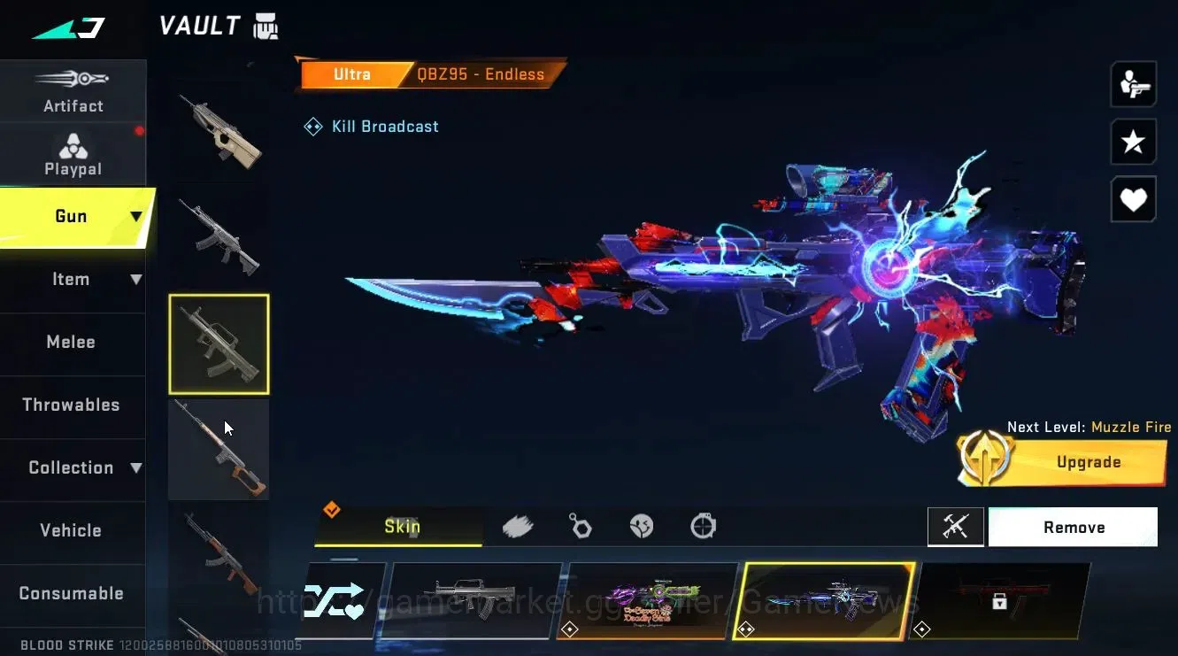 Blood Strike Accounts ASIA|2 ETERNAL Guns[DEagle-Scorpius,AUG-Empyrean L image 19