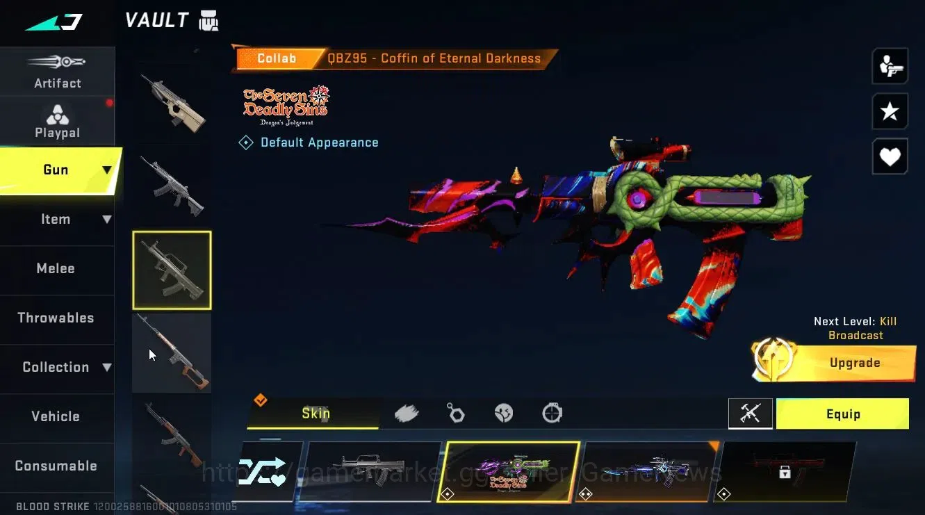 Blood Strike Accounts ASIA|2 ETERNAL Guns[DEagle-Scorpius,AUG-Empyrean L image 20