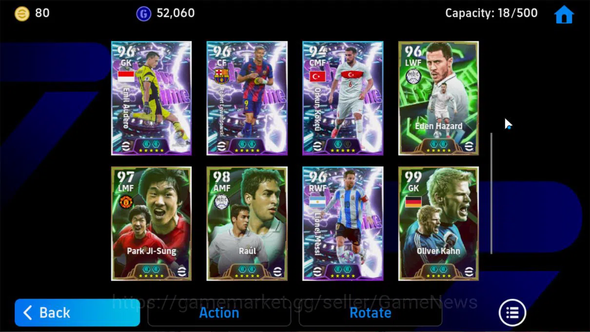 eFootball Accounts Mobile|BlitzCurler(Vitinho,Atep),VisionaryPass(Dea image 11