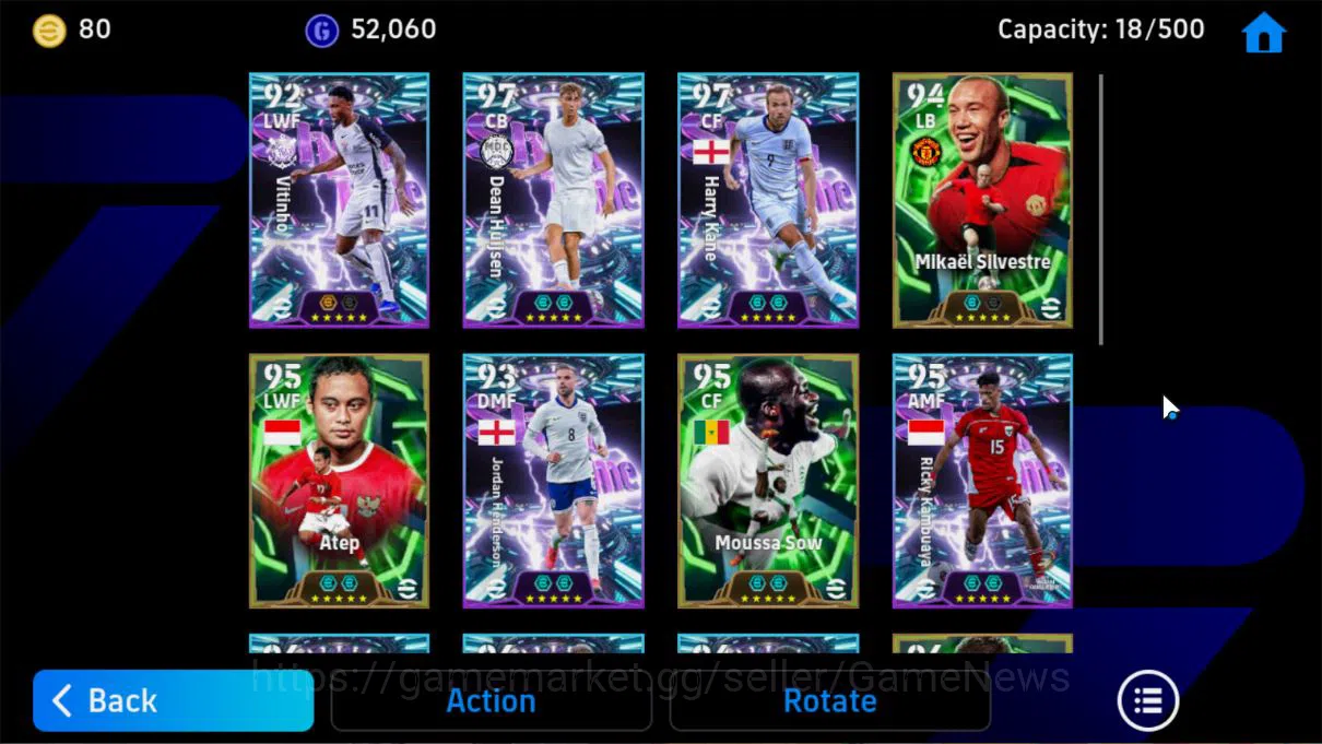 eFootball Accounts Mobile|BlitzCurler(Vitinho,Atep),VisionaryPass(Dea image 12