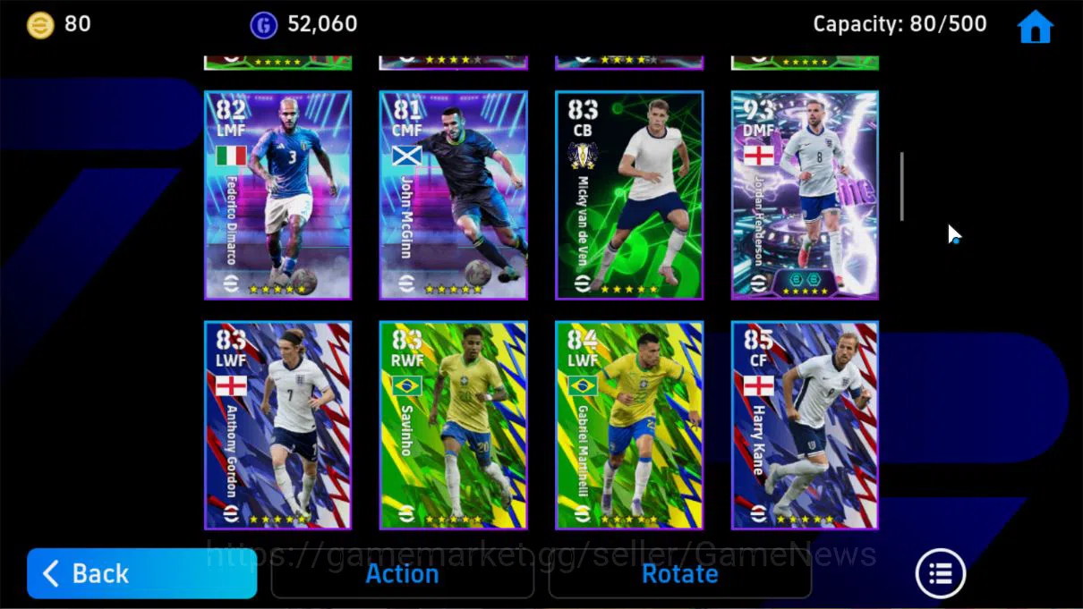 eFootball Accounts Mobile|BlitzCurler(Vitinho,Atep),VisionaryPass(Dea image 2