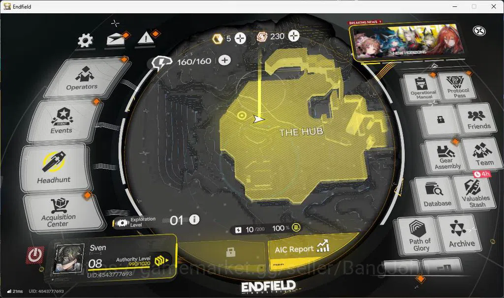 Arknights: Endfield Accounts ASIA | Starter fresh, Rossi, Ardelia. WP 6s 2 more image 12