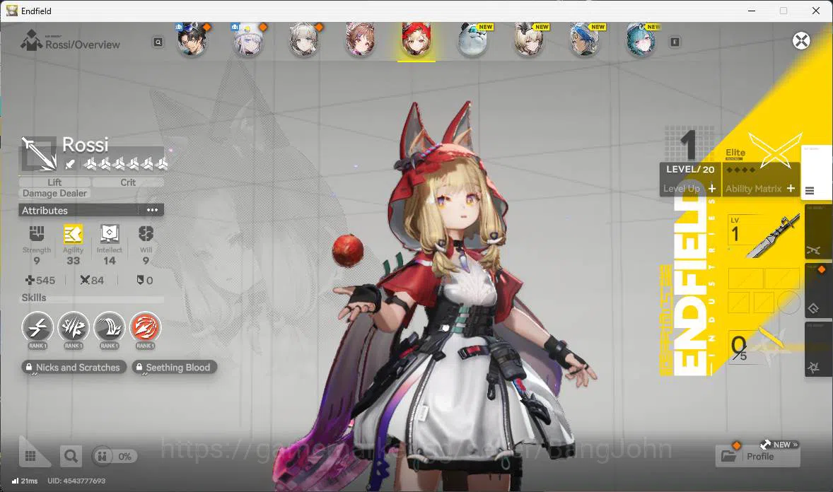 Arknights: Endfield Accounts ASIA | Starter fresh, Rossi, Ardelia. WP 6s 2 more image 5